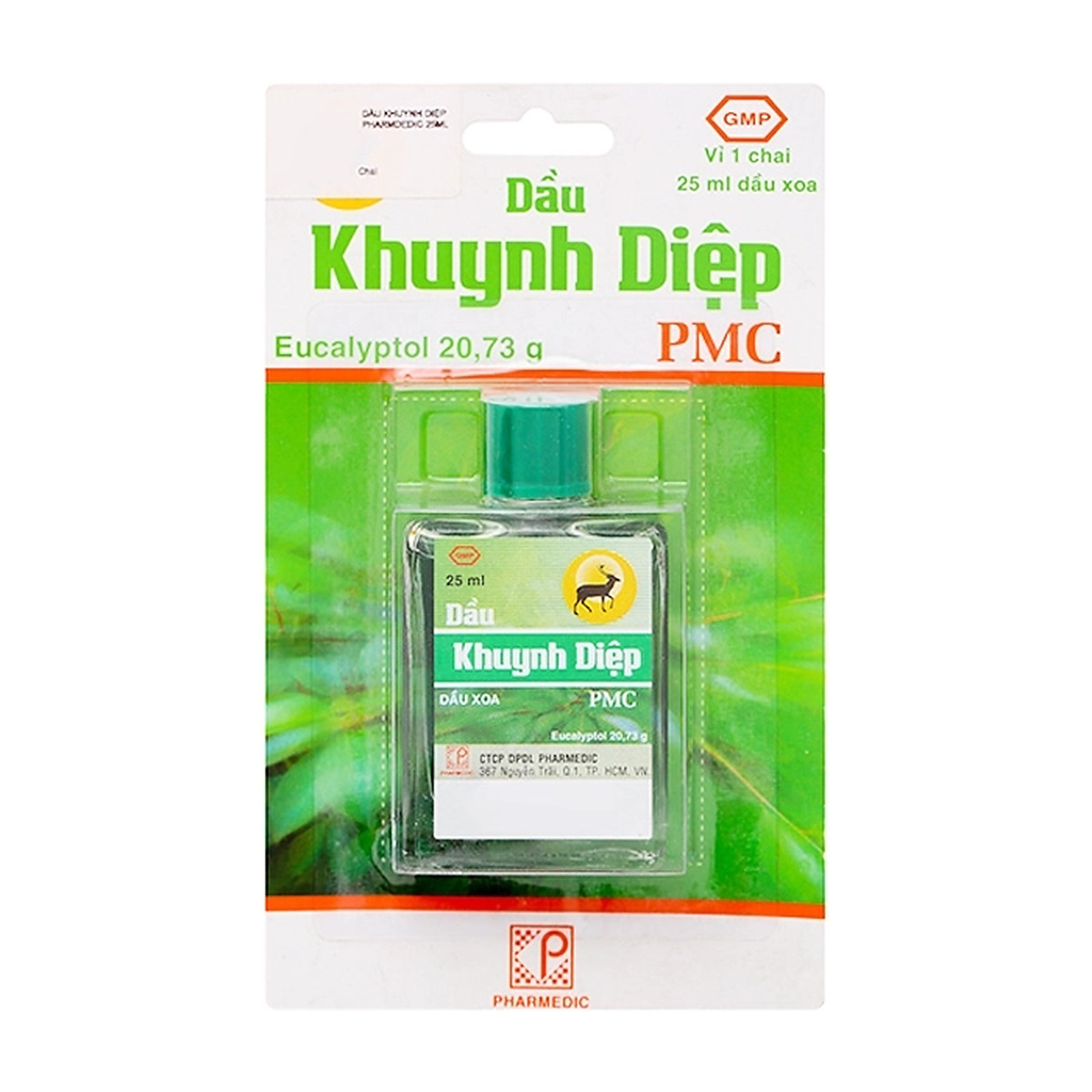 DẦU KHUYNH DIỆP PMC (CH/25ML)