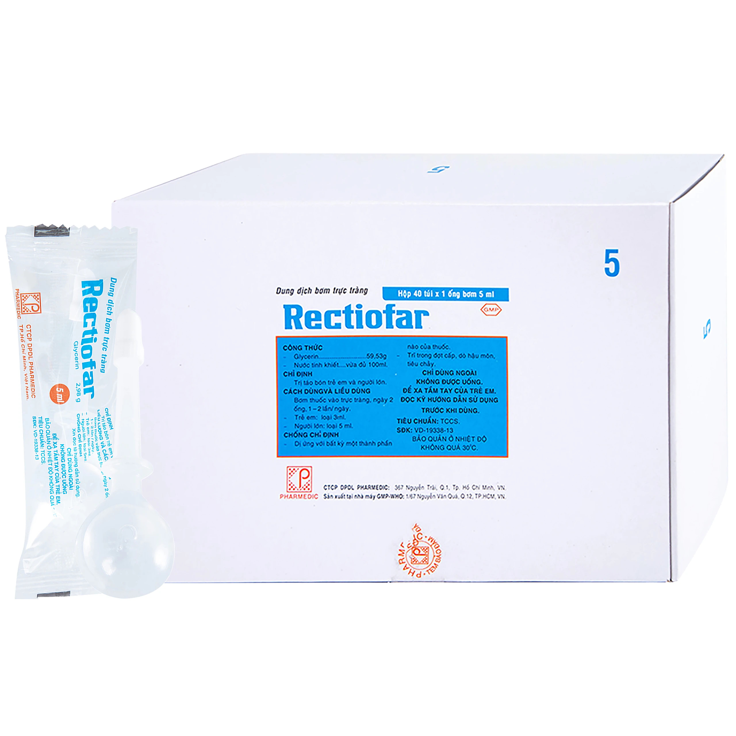RECTIOFAR PMC (H/40ỐNG/5ML)