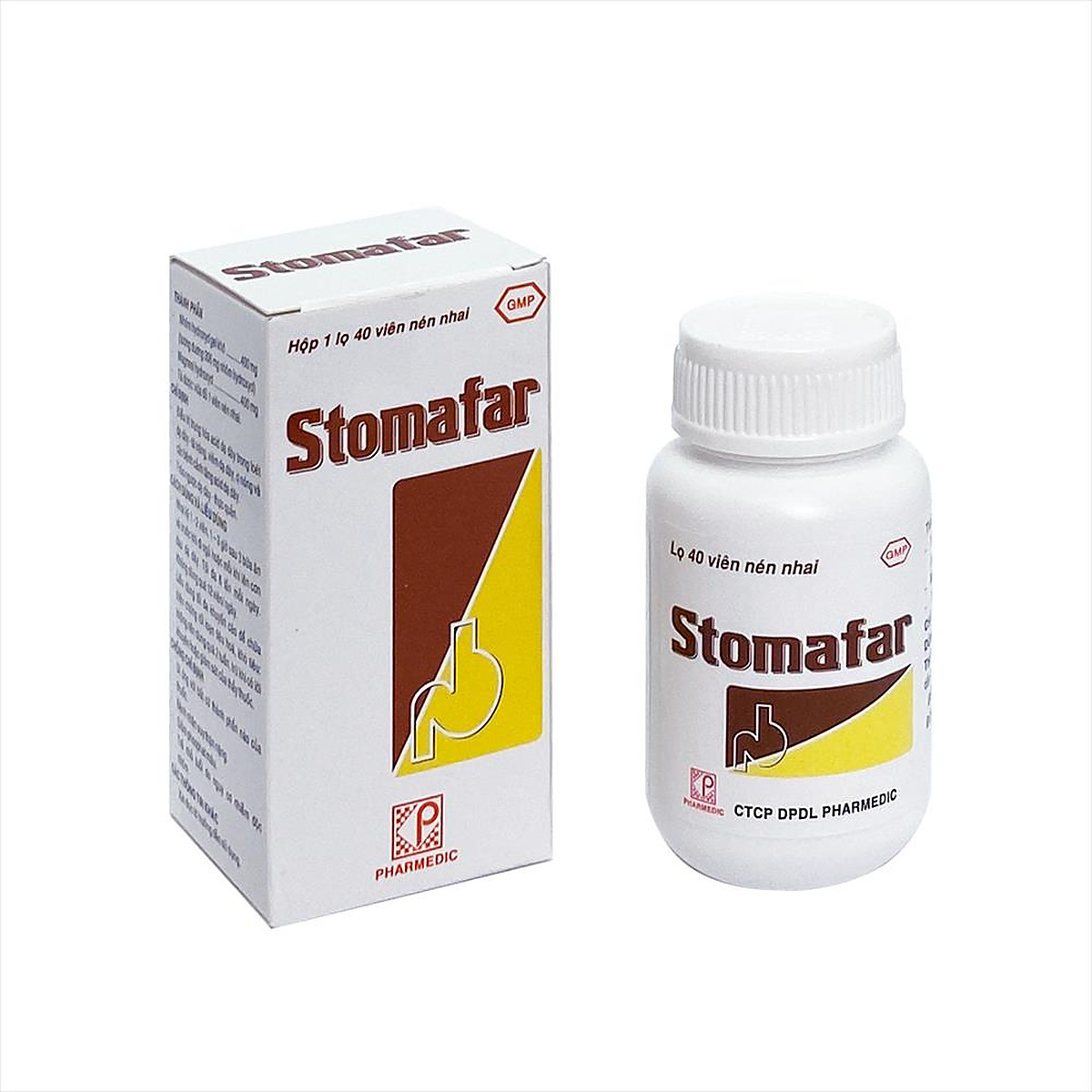 STOMAFAR PMC (H/LỌ/40V)