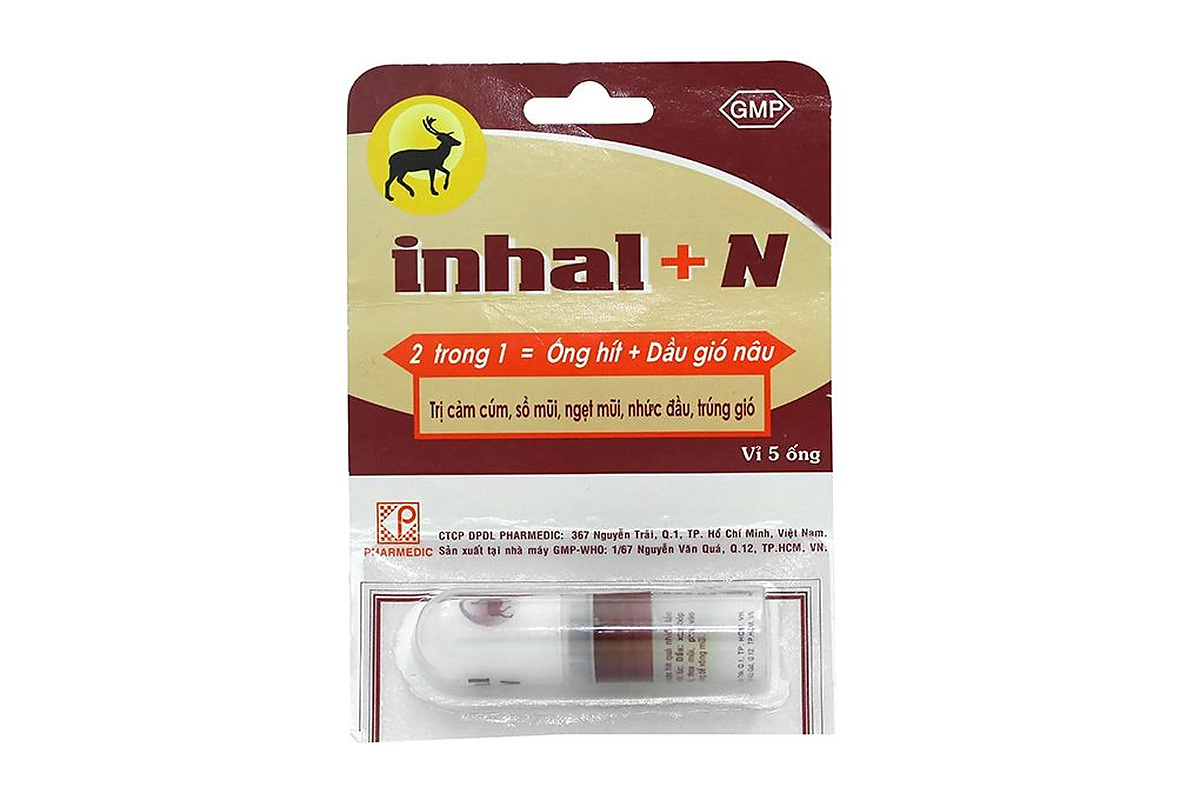 ỐNG HÍT PMC (VỈ/5ỐNG)